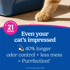 Fresh Step Advanced Clean Paws Multi Cat Clumping Cat Litter, 18.5 lb, 2 Pk
