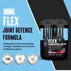 Animal Flex Powder - Joint Support Supplement for Pain Relief, Repair and Restore Muscles with Turmeric, Glucosamine, Chondroitin, MSM, Collagen and Boswellia, Great Tasting Cherry Flavor, 30 Scoops