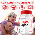(3 Pack) Glyco Sync Capsules, Official Glyco Sync Balance Pills with All Natural Ingredients, Advanced Formula GlycoSync Joint Health and Wellness Support Max Strength for Men & Women (180 Capsules)
