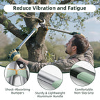 PrunePro® Loppers for Tree Trimming Stainless Steel Branch Cutter Heavy Duty Bypass Tree Pruner Rust Resistant Sharp Blade Up to 2" Tree Limb Trimmer for Gardening