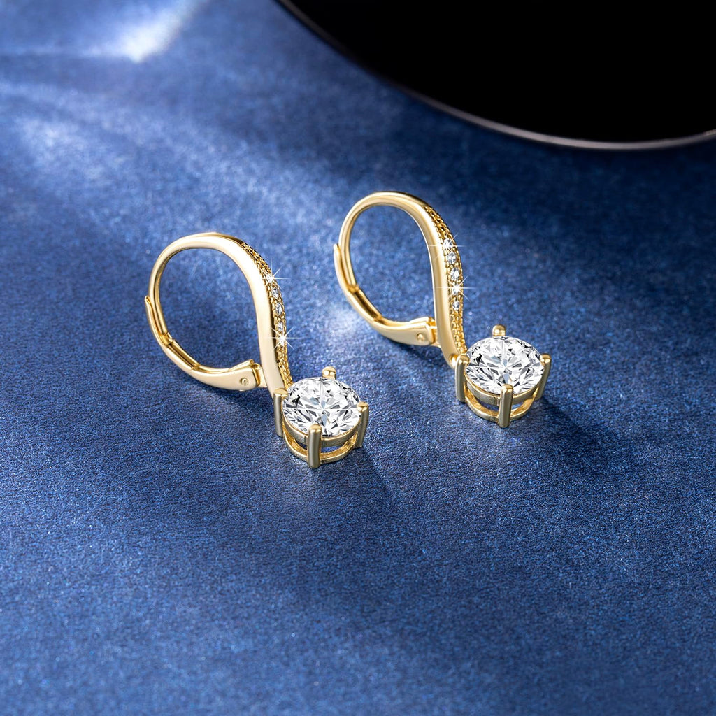 Cossa Dangle Earrings for Women Gold Earrings for Women