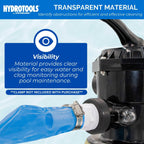 SWIMLINE HYDROTOOLS 8704 Economy Kink-Free PVC Backwash Hose 50' X 1.5" For Swimming Pools | Pool Hose | Heavy Duty | Chemical Resistant | Versatile | Kink Free | Lay Flat | UV Resistant | Drain Hose