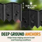 Dalen HammerEdge Pound in Edging - 1 Pack, Black