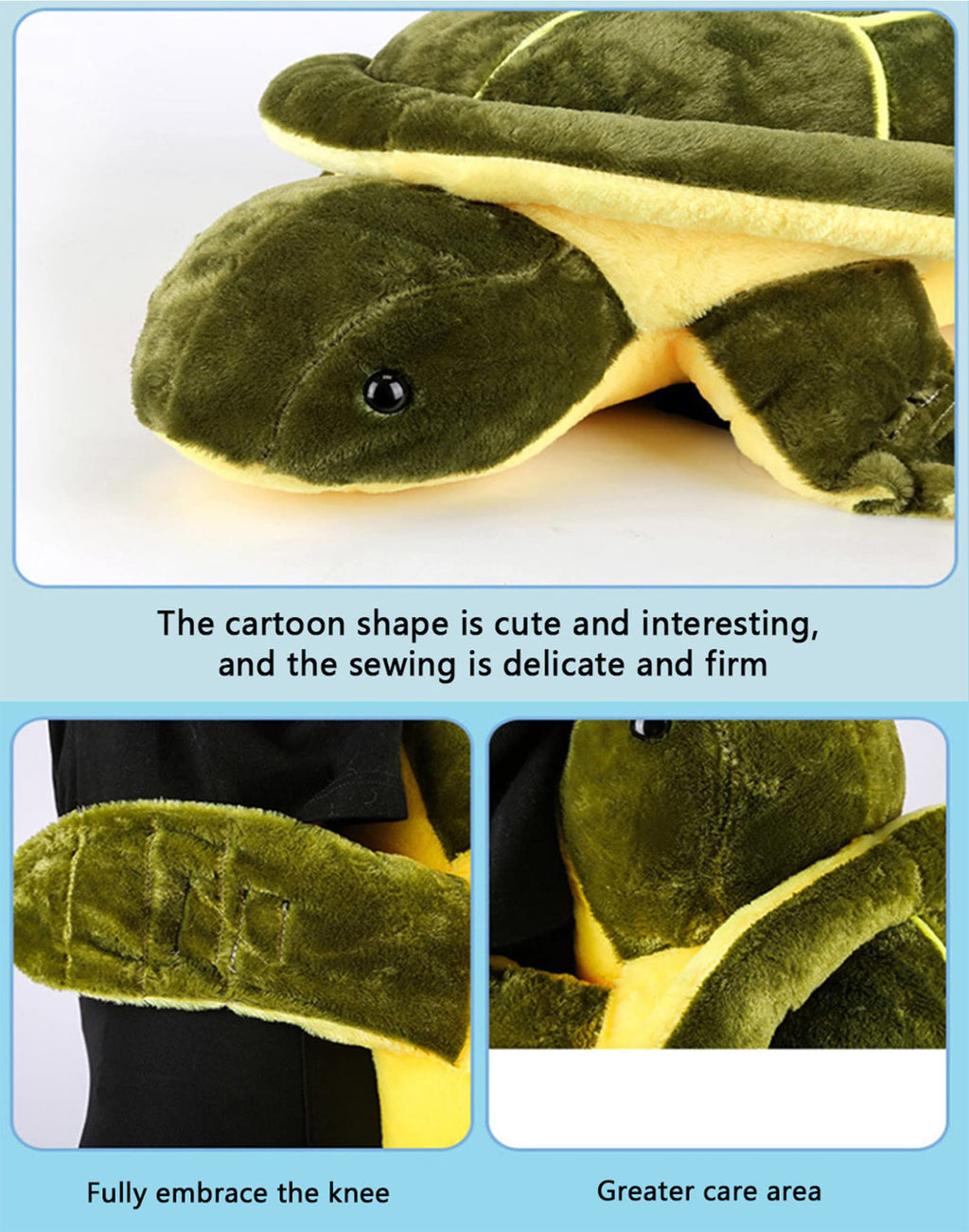 Turtle Butt Pads for Skating,Cute Protection Hip Butt Pad,Protective Gear Knee Pad Anti-Cold Anti-Fall Cushion for Scooters Snowboarding Roller Skating
