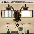ALIDE E12 4000K Dimmable LED Light Bulb 5W,Replace 40W E12 Halogen Equivalent,T6 Base 120V E12 C7 LED Candelabra Bulbs Natural White for Pendant Chandelier Lighting,450lm,10Pack