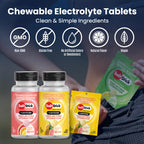 SaltStick Electrolyte FastChews with Caffeine - 60 Citrus Burst Chewable Salt Tablets for Running and Hydration, Electrolyte Chews - 60 Count