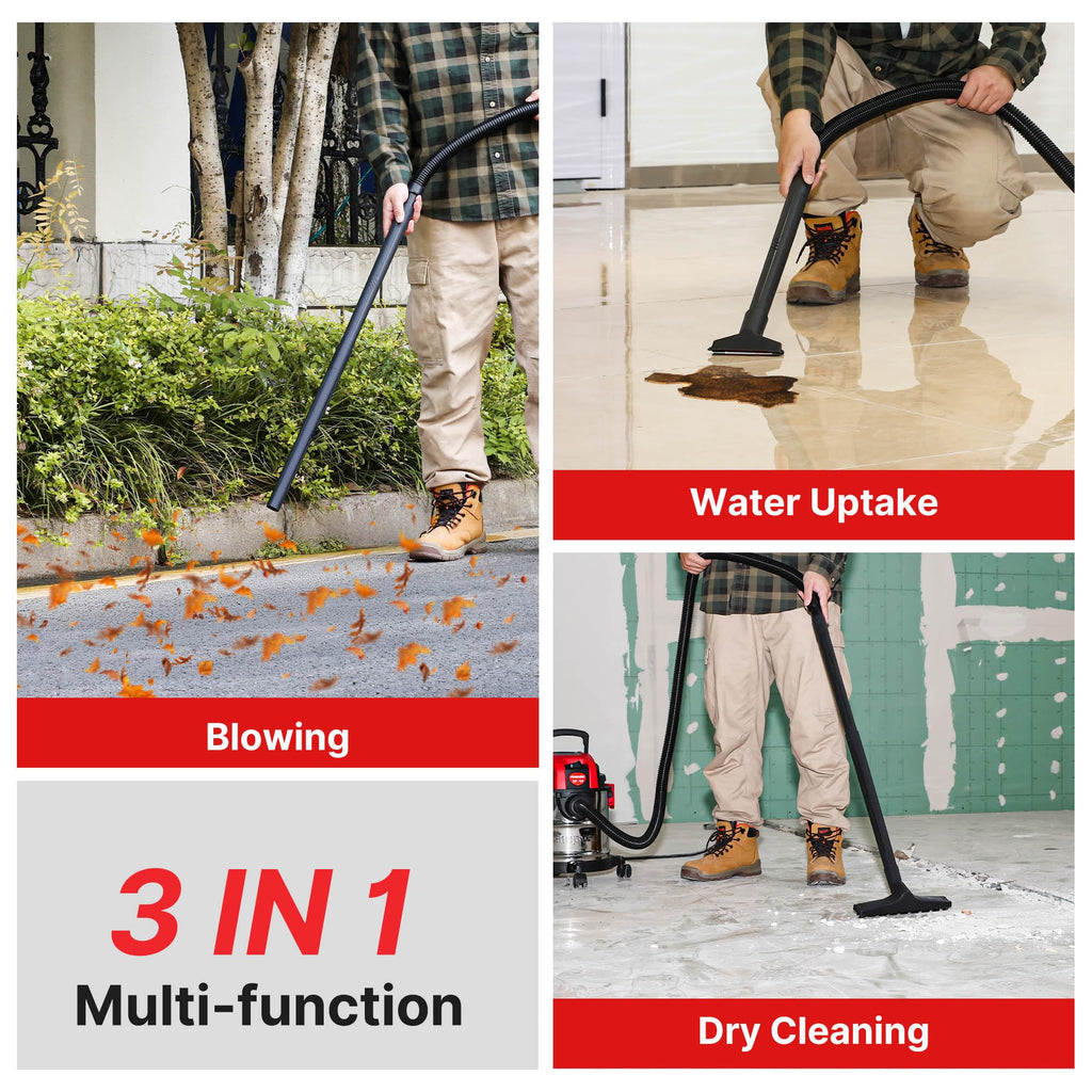 Shop-Vac 3 Gallon 4.0 Peak HP Wet/Dry Vacuum with Blower Function