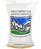 Certified Glyphosate Residue Free Hard Red Winter Wheat Berries | 18 LBS | Family Farmed in Washington State | Non-GMO Project Verified | 100% Non-Irradiated | Certified Kosher Parve | Field Traced