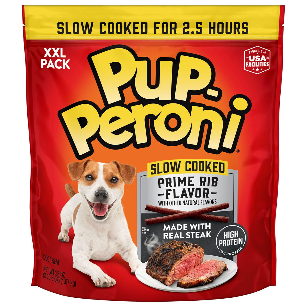 Pup-Peroni Prime Rib Flavor Dog Treats, 38 Oz. Bag