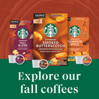 Starbucks K-Cup Coffee Pods, Pumpkin Spice Flavored Coffee for Keurig Brewers, 100% Arabica, Limited Edition, 1 Box (32 Pods)