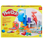 Play-Doh Stamp & Saw Tool Bench Playset, Construction Toys for Boys & Girls 3 Years & Up, Kids Arts & Crafts