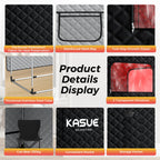 KASUE Upgraded 2 Person Sauna, Portable Infrared Sauna with 5-Layer Waterproof, 2 Steamers, 2 Folding Chair, 71”x 36”x 49” for Indoor, Outdoor, Gym, Spa, Carbon Black