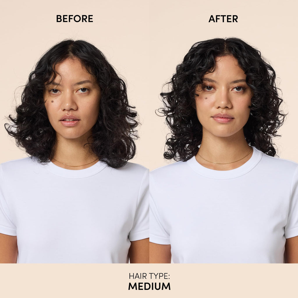OUAI Wave Spray - Coconut Oil & Rice Protein Texture Mist for Voluminous Beach Waves with Shine - Paraben Free, Safe for Color & Keratin-Treated Hair (4.9 fl oz)