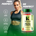 rize labs Ketovex Keto Gummies for Weight Loss, Advanced Formula Apple Gummy Gomitas Ketosis Carb Support - Pack of 5(300 Gummies)