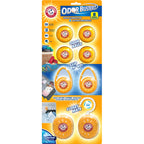 Arm and Hammer Odor Busterz Deodorizer Balls Mixed Pack: 4 odor eliminating balls, 2 with handy clips, 2 with hangers, 8 total for closets, bathrooms, work & sports gear, laundry hamper (8 Count)