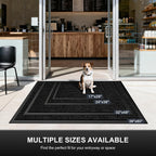 TEROKER 60"x36" Commercial Floor Mat, Non-Slip Waterproof Front Door Mat