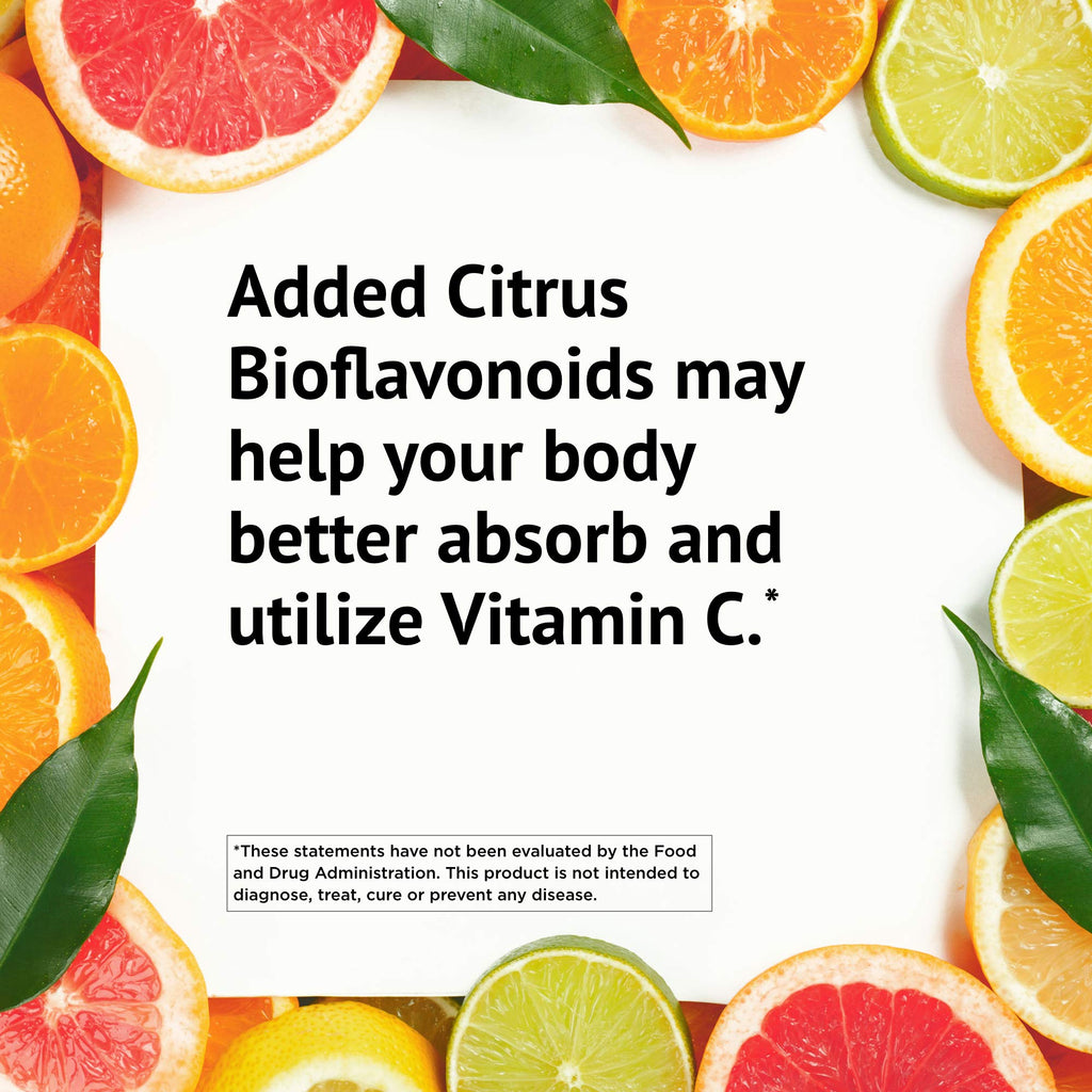 American Health Ester-C 1000 mg with Bioflavonoids Capsules 24Hour Immune Support Gentle on Stomach NonAcidic Vitamin C NonGMO Gluten-Free Servings, Citrus, 105 Count