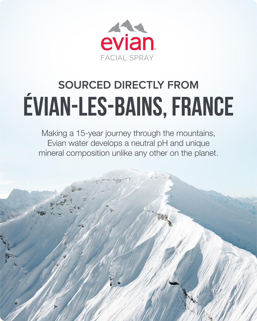 Evian Facial Spray 1.7 oz Travel 6-Pack - Hydrating Mineral Water Mist for Face & Skin - Refreshes Makeup and Tones Skin - TSA-Approved Mini Facial Spray Set for Daily Skincare Hydration