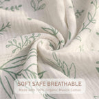 Muslin Swaddle Blankets for Newborn, 3 Pack Breathable Soft Receiving Blanket, Large 38 x 40 inches Swaddle Wrap Burping Clothes, Essentials Infant Shower Items, Toddler Gift (Bright Colors)