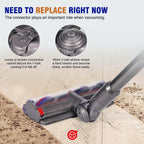 Upgraded Torque Head Connector + Ball Wheel Compatible with Dyson Gen5 SV23