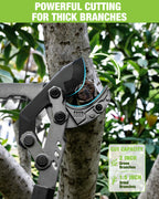 WORKPRO Extendable Anvil Lopper, 26"-33" Branch Cutter with Compound Action