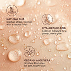Bronzing Face Tanner Spray Mist, Sunless Face Tanning Water, USA Made with Natural & Organic Ingredients