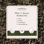 Starwest Botanicals Cleavers Herb Organic - Dried Loose Leaf Herb for Tea & Herbal Blends, Cut & Sifted, Certified Kosher, Non-GMO - Bulk 1 lb Bag