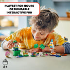 LEGO Super Mario Super Mario Adventures with Interactive Luigi Toy - Building Toys for Kids, Boys & Girls, Ages 6+ - Nintendo Birthday Gift Idea with 4 Figures - 71440