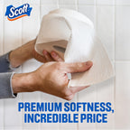 Scott ComfortPlus Toilet Paper, 48 Triple Rolls, 231 Sheets per Roll, Septic-Safe, 1-Ply Toilet Tissue