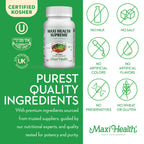 Multivitamin for Men & Women – Supreme High Potency Daily Multi with Minerals, CoQ10 & Antioxidants – Energy, Immune Support, Bone, Heart & Wellness – Vitamin A, C, D, E, B12, B6 & Biotin 180 Tablets