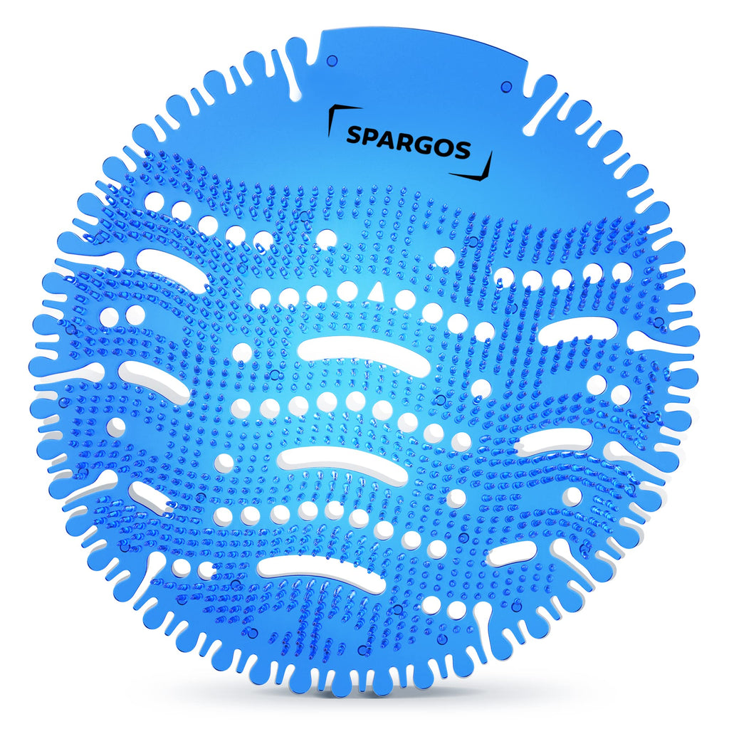 Spargos Urinal Screen Deodorizer, 12 Pack Ocean Breeze Cakes