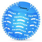 Spargos Urinal Screen Deodorizer, 12 Pack Ocean Breeze Cakes