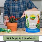 Soil Sunrise Christmas Cactus Potting Soil Mix (4 Quarts) Custom Blend for Xmas, Easter, and Thanksgiving Cactus Tropical Indoor Houseplants