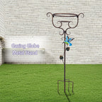 VCUTEKA Gazing Ball Stand, Metal Garden Gazing Globe Stand for 8-10" Balls