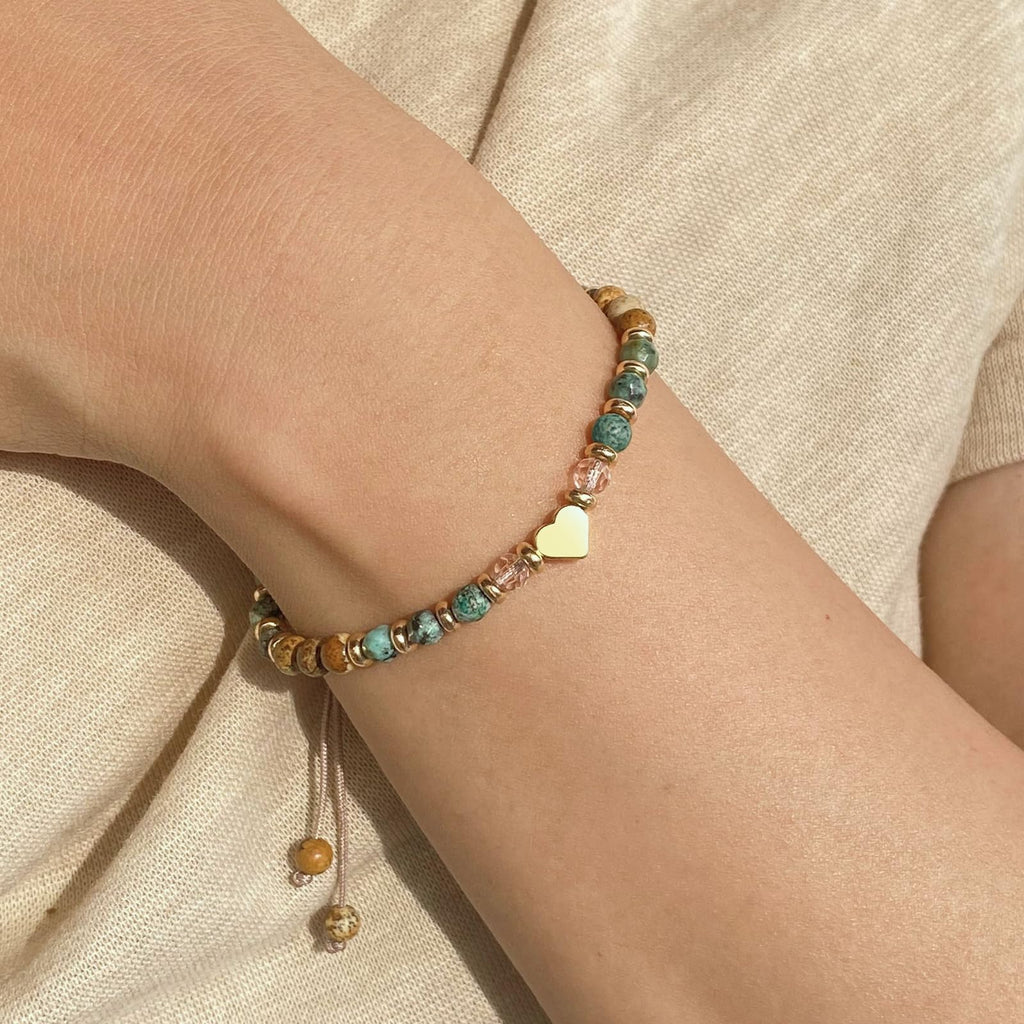 yupoxiu Natural Stone Bracelets - Inspirational Birthday Gifts for Women
