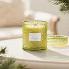 LA JOLIE MUSE Starlit Golden Fir Candle – Pine, Cedarwood, Fir Balsam | 19 oz Large Wooden Wick Candle | Natural Soy Wax | 90 Hours Clean Burn | Gift-Ready for Hosts & Gatherings