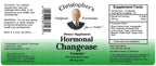 Christopher's Original Formulas Hormonal Changease Formula – 450 mg – 100 Vegetarian Capsules – Herbal Menopause Support