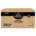 Green Mountain Caramel Vanilla Cream Coffee, K-Cup Pods, 72 Count
