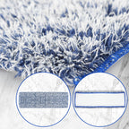 8 Pack Mop Pads Replacement for Bona Family of Mops, Washable & Reusable Microfiber Cleaning Pad for Hardwood and Multi-Surface (3 Deep Clean Pads + 3 Microfiber Cleaning Pads + 2 Dusting Pads)