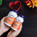 NOW Supplements, Krill Oil 500 mg, Phospholipid-Bound Omega-3, Cardiovascular Support*, 120 Softgels