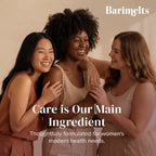 BariMelts OvaSync - Hormone Balance & Ovarian Support Supplement for Women - Clinically Studied Berberine Phytosome for Metabolic Support, Cycle Regularity & Ovarian Health - 60 Smooth-Coated Caplets