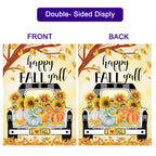 Seasonal Garden Flags Set of 12 Double Sided 12x18 Inch Yard Flags