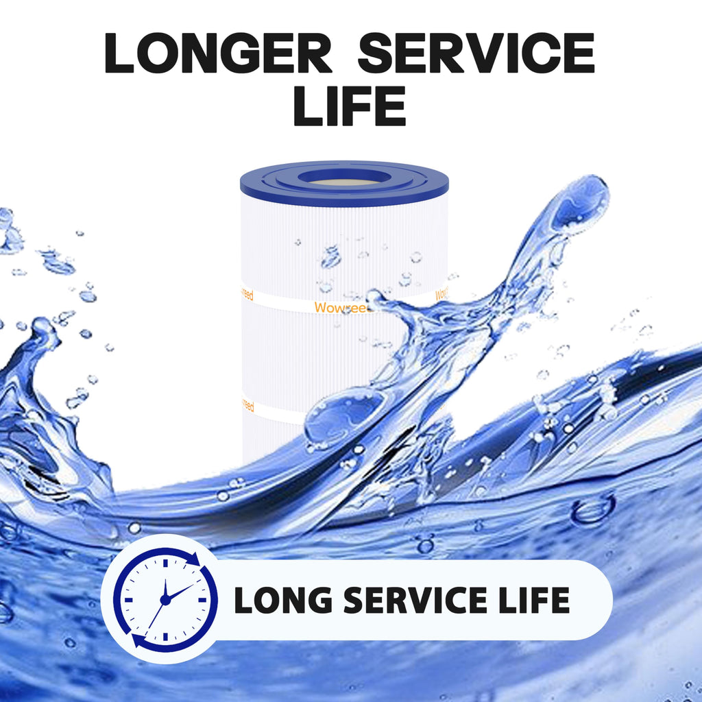 Wowreed Pool Filter Compatible with CCX1500RE, CC1500RE, X-Stream 150, PXST150, Jandy CS150, R0462300, Star-Clear Plus C1502, CX1520RE, PJANCS150, C-8414, FC-1287,150 sq. ft. Cartridge, 1 Pack