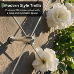 Acemaker Wire Trellis Kit, 20-Set 1/8” Crosshead Kit with 98ft Cable