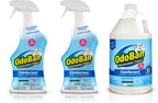 OdoBan Ready-to-Use Disinfectant and Odor Eliminator, Made in the USA, Fresh Linen Scent, Set of 3, 2 Spray Bottles, 32 Ounces Each and 1 Gallon Concentrate