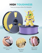 SUNLU High Speed PLA Filament 1.75mm, 4x1KG Meta Bundle