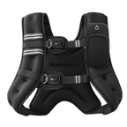 ZELUS Weighted Vest, 10 kg/20 kg, with Adjustable Weight, Weight Vest with Removable 1-kg Weights for Bodybuilding Training