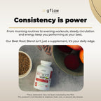 gflow vitamins Beet Root Capsules Organic - All Natural with Vitamin C and Zinc - Supports Heart Health & Stamina, Non-GMO, 180 Vegetarian Capsules | Made in USA