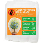 Fruit Tree Protection Bags 4.5x6 FT | Pack of 4 Garden & Insect Netting