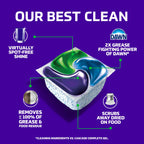 Cascade Platinum Plus Dishwasher Pods, Dishwasher Detergent, Dish Detergent Soap, Fresh, 57 Count
